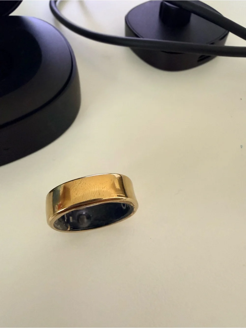 Ringconn V1 Gold Smart Ring - Size 8